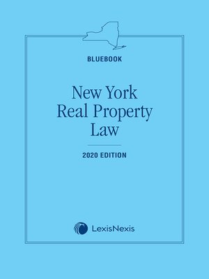 cover image of New York Real Property Law